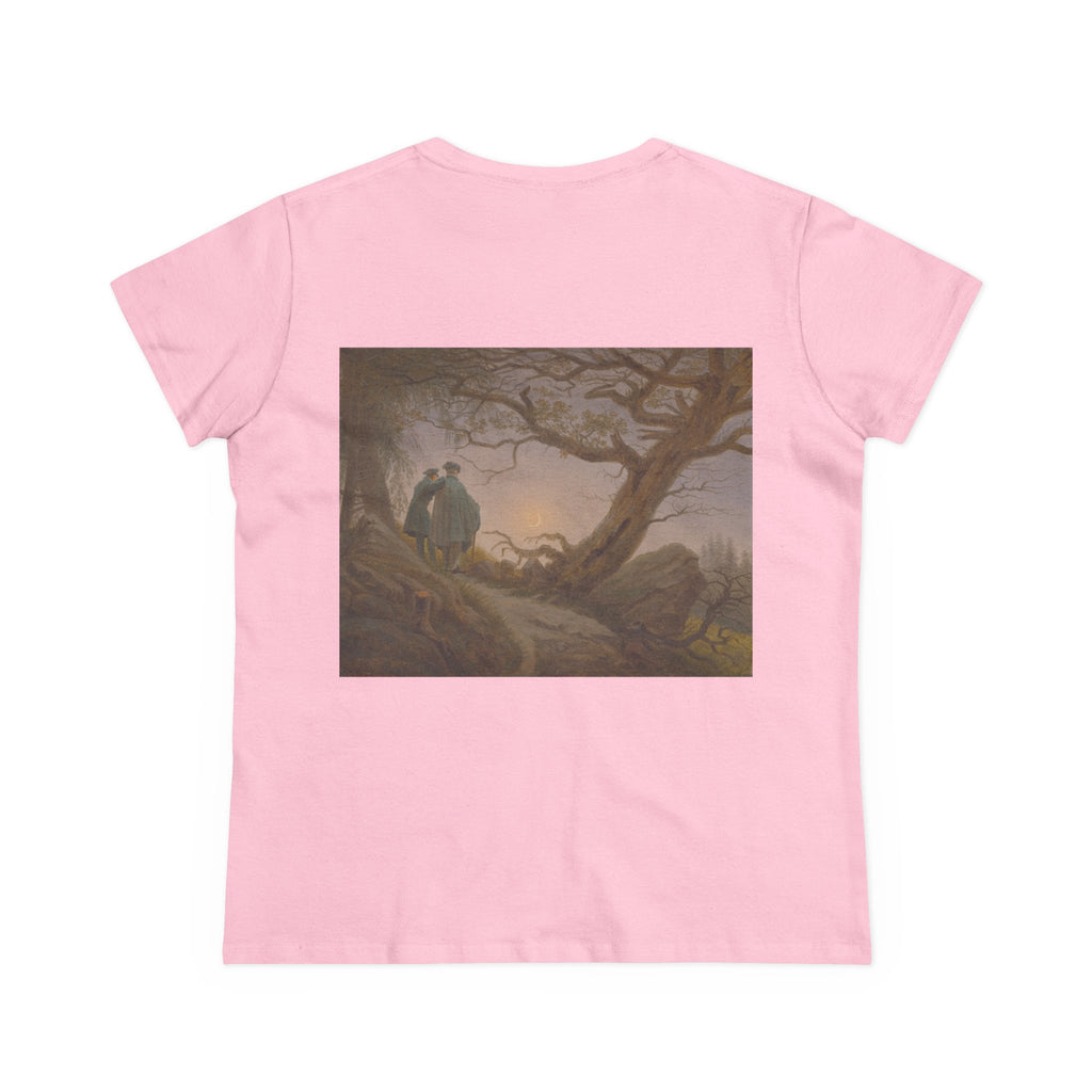 Two Men Contemplating the Moon Tee