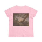 Two Men Contemplating the Moon Tee