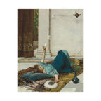 John William Waterhouse 'It's Sweet Doing Nothing' Poster