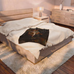 The Lady of Shalott Velveteen Plush Blanket