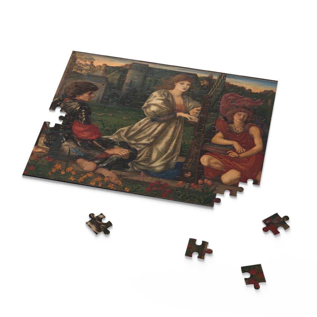 Edward Burne-Jones 'The Love Song' Jigsaw Puzzle