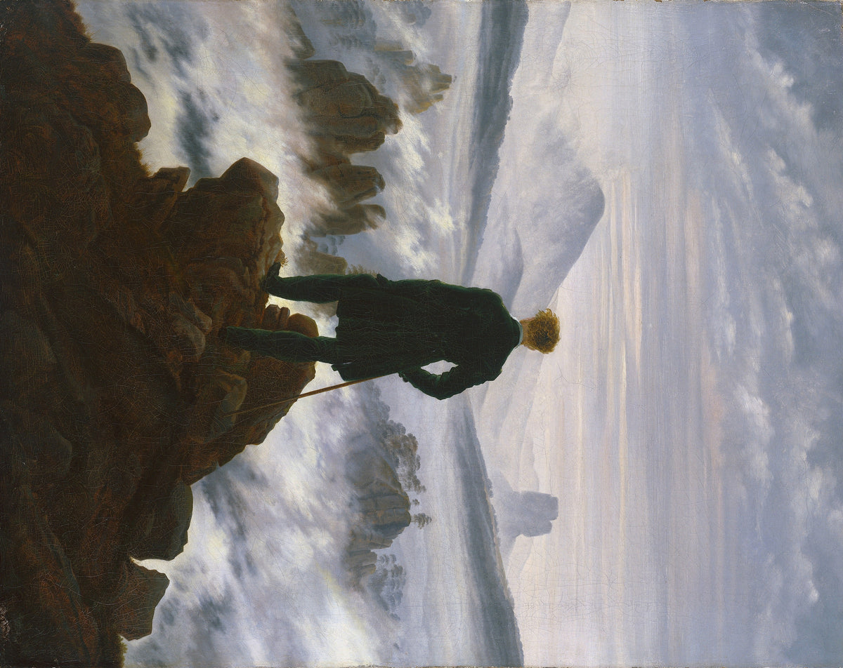 Wanderer above the Sea of Fog original artwork