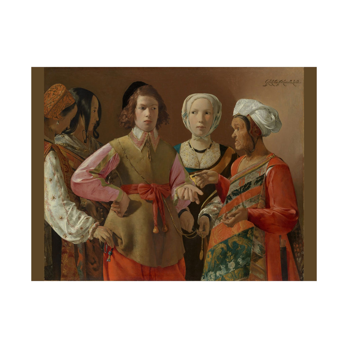 Georges de La Tour 'The Fortune-Teller' Poster