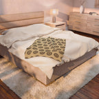 Sun Stone Pattern Velveteen Plush Blanket