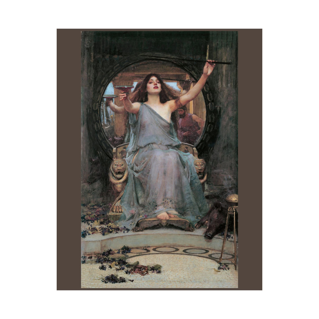 John William Waterhouse 'Circe Offering the Cup to Ulysses' Poster