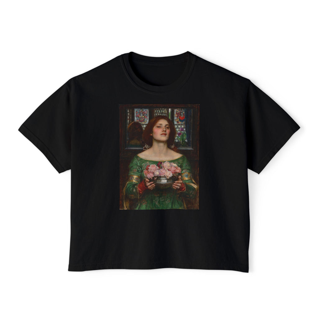 Gather Ye Rosebuds Boxy Tee