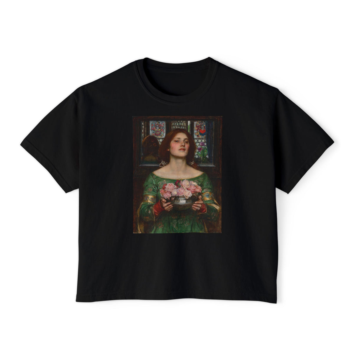 Gather Ye Rosebuds Boxy Tee
