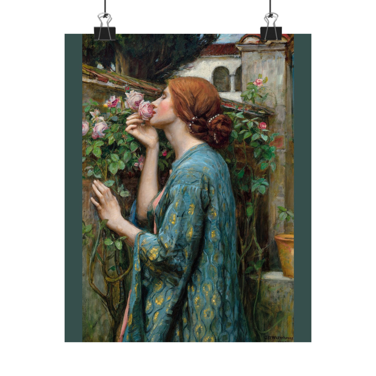 John William Waterhouse 'The Soul of the Rose' Poster