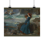 John William Waterhouse 'Miranda – The Tempest' (1916) Poster