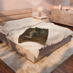Pygmalion and Galatea Velveteen Plush Blanket
