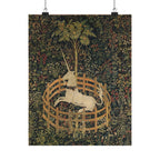 The Unicorn Rests in a Garden Poster