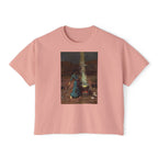 Magic Circle Boxy Tee in Peachy