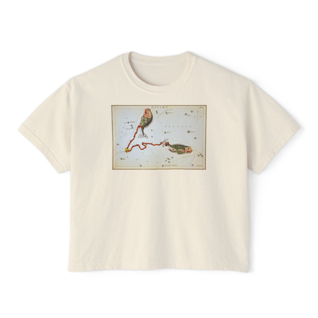 Pisces Zodiac Boxy Tee