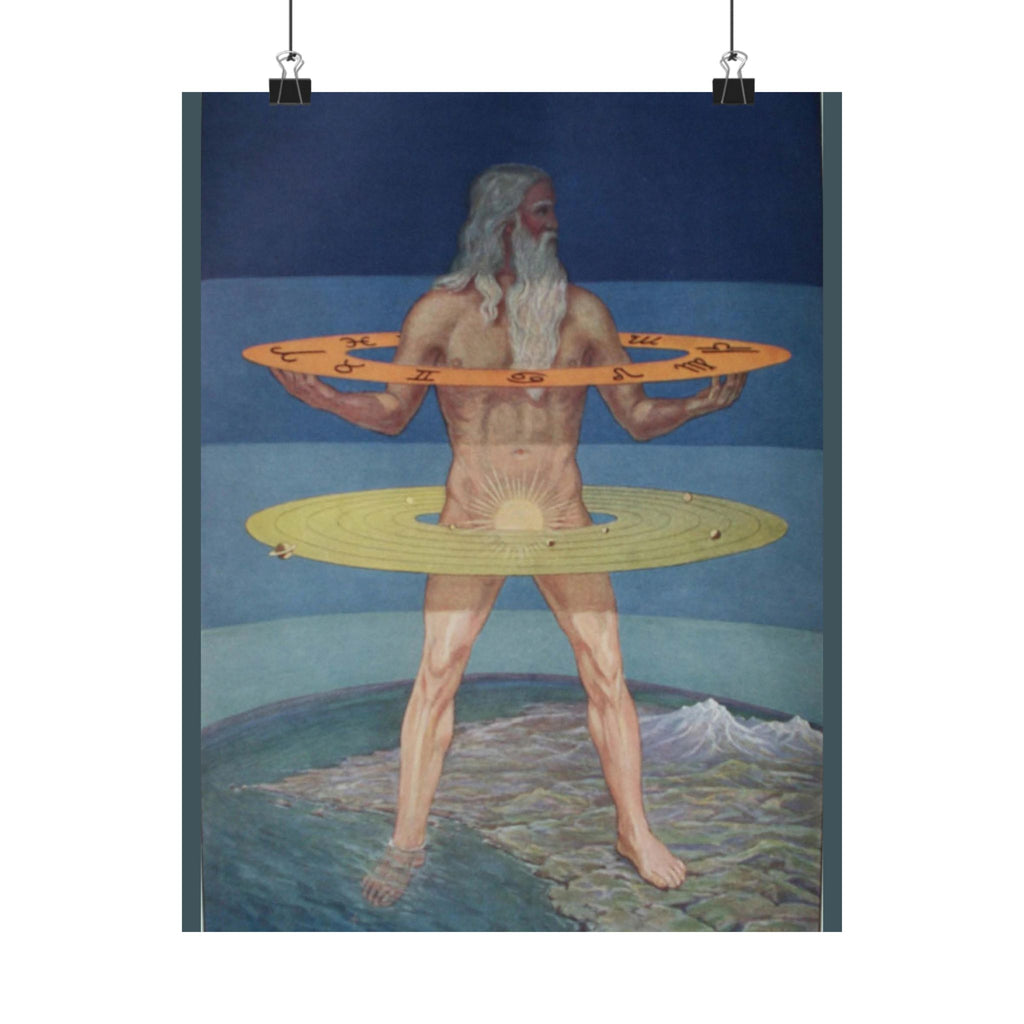 J. Augustus Knapp 'The Grand Man of the Zohar' Poster