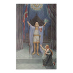 Parsifal and the Holy Grail Banner Flag: Knapp Hanging Wall Flag