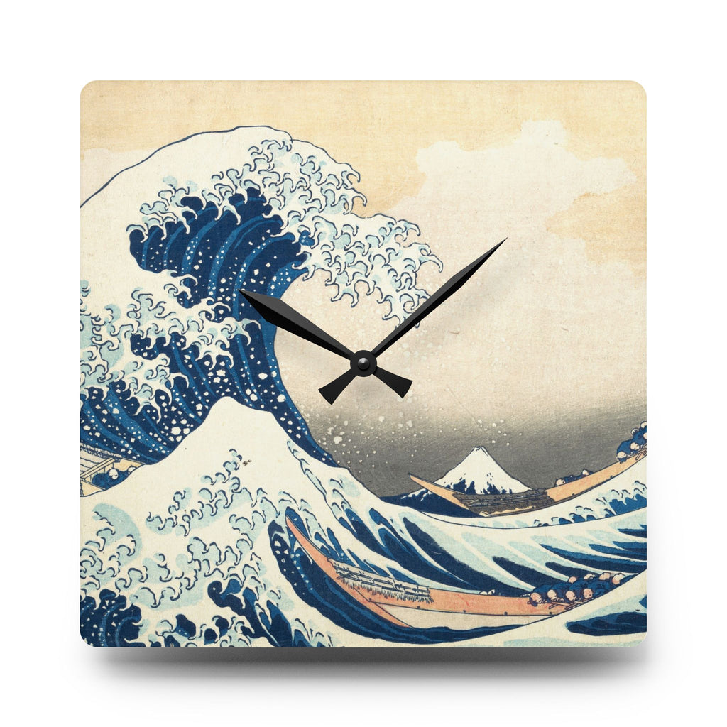 Hokusai 'The Great Wave off Kanagawa' Wall Clock
