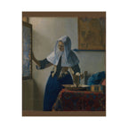 Johannes Vermeer 'Young Woman with a Water Pitcher' Poster
