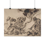 Jacques de Gheyn II 'Witches' Sabbath' Poster
