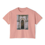 The Door Boxy Tee in Peachy