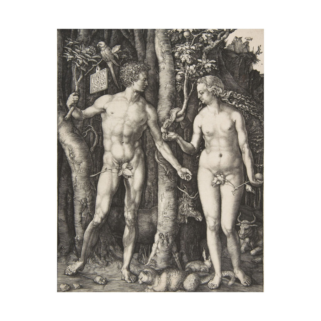 Albrecht Dürer 'Adam and Eve' Poster