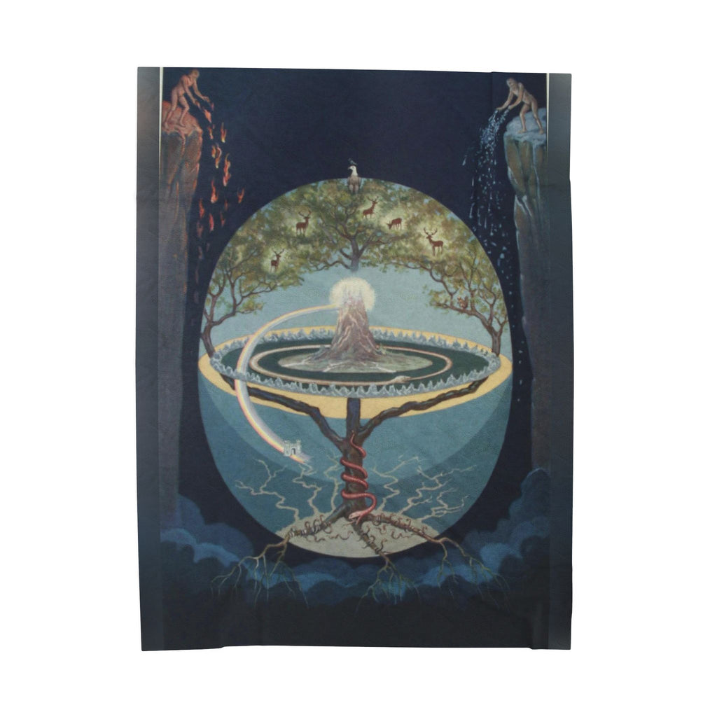Yggdrasil Velveteen Plush Blanket
