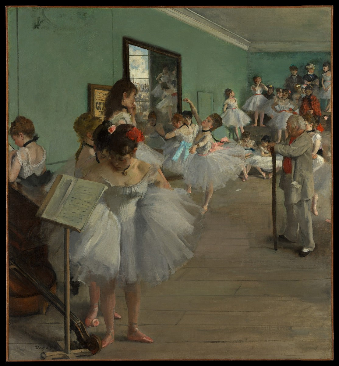 The Dance Class (original artwork)