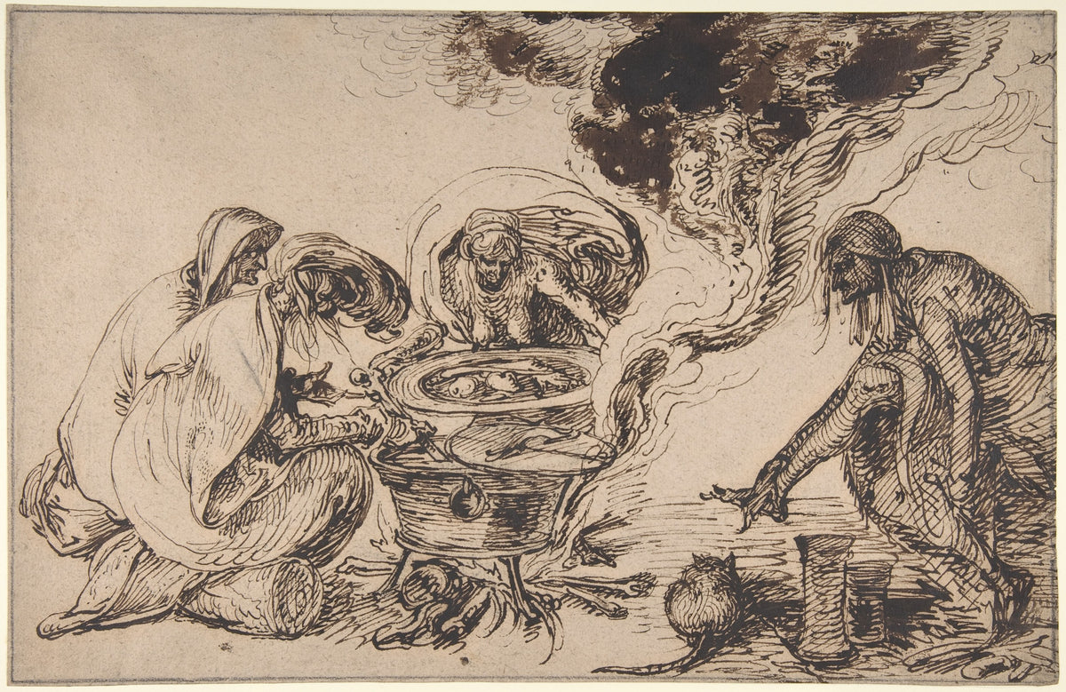 Witches' Sabbath by Jacques de Gheyn II