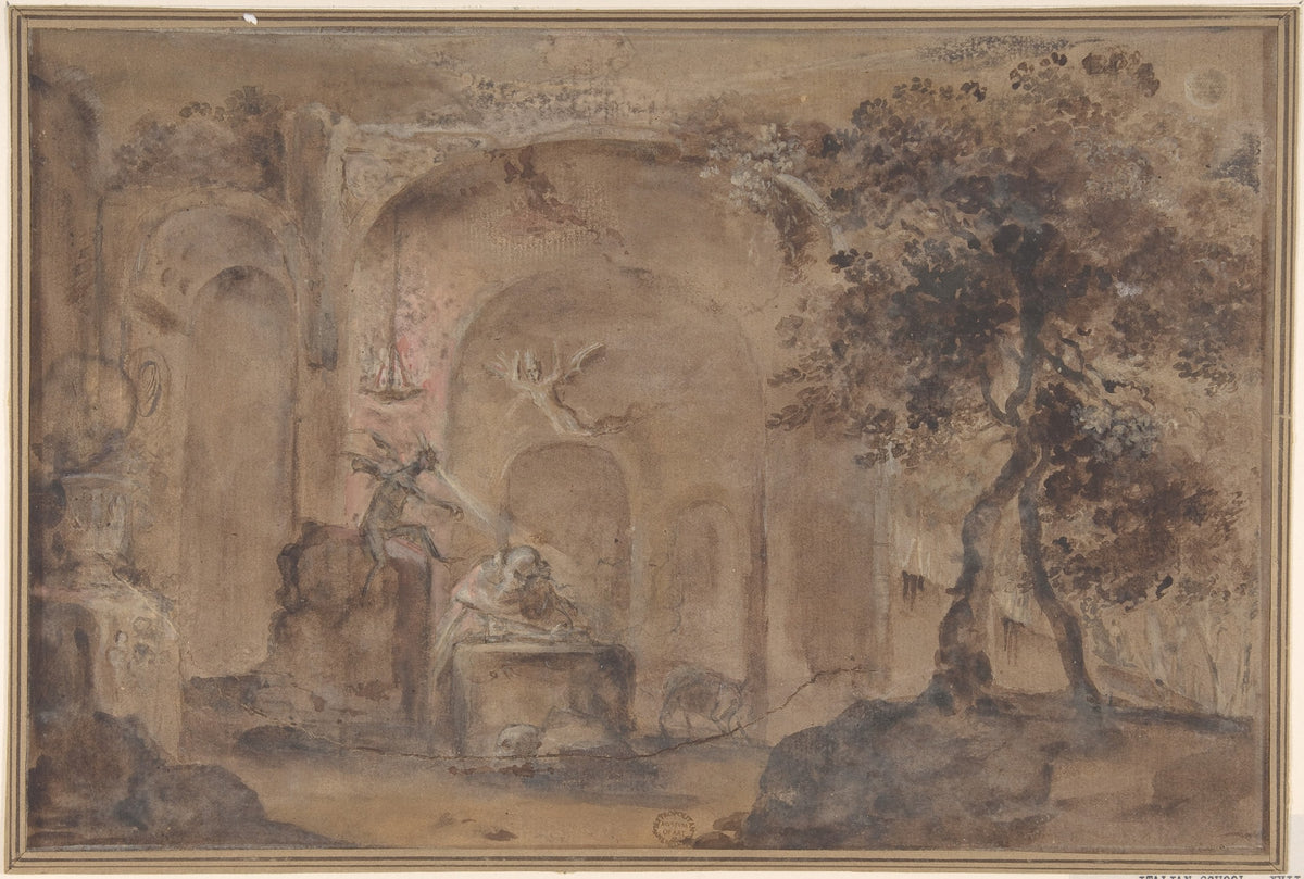 The Temptation of Saint Anthony by Ercole Procaccini the Younger