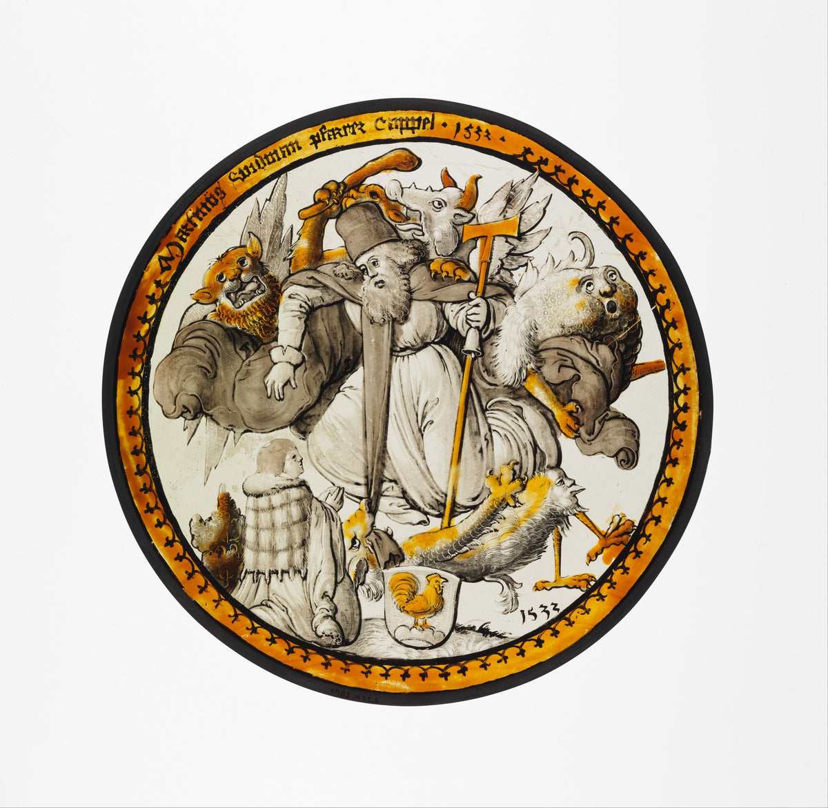 Roundel with the Temptation of Saint Anthony