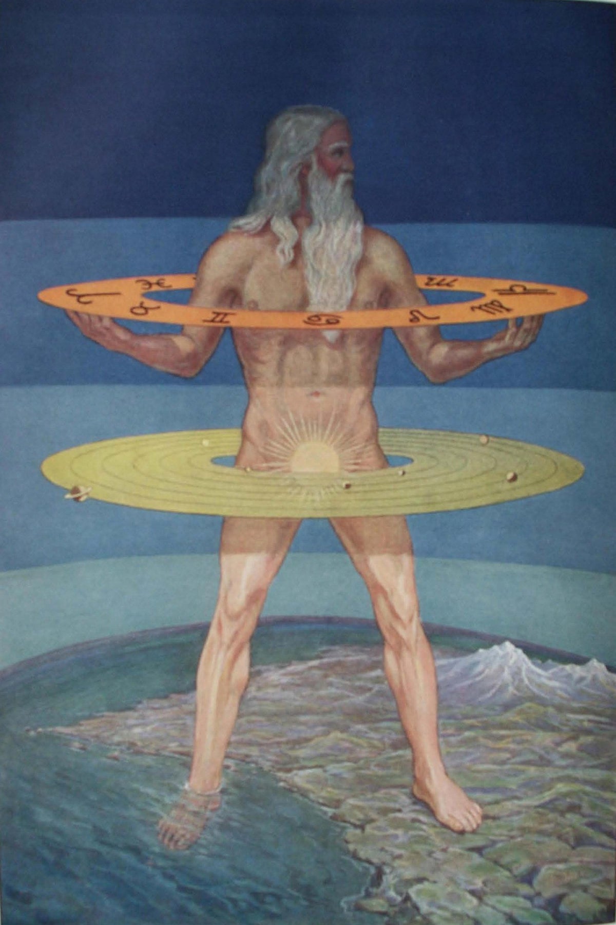 Grand Man of the Zohar Poster (original artwork)