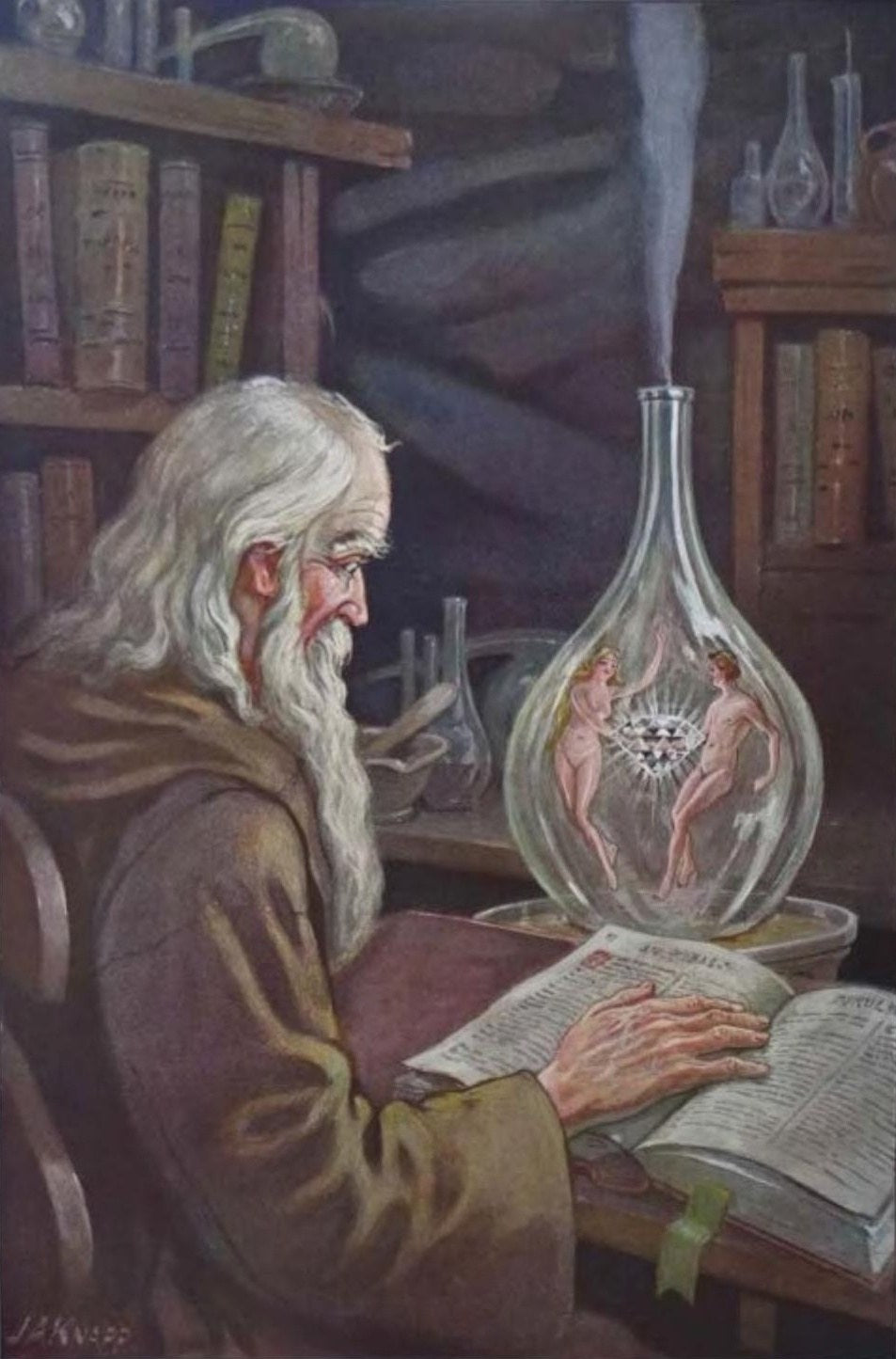 The Alchemist Journal (original artwork)
