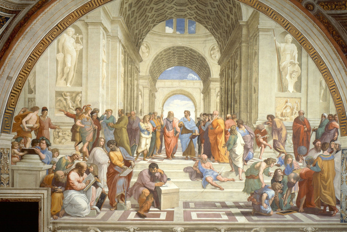 The School of Athens original artwork