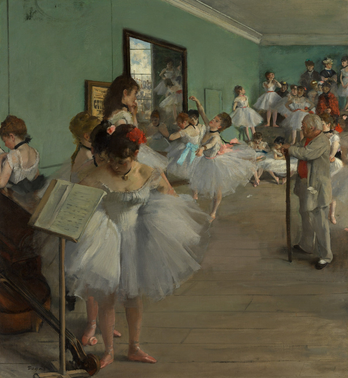 The Dance Class original artwork