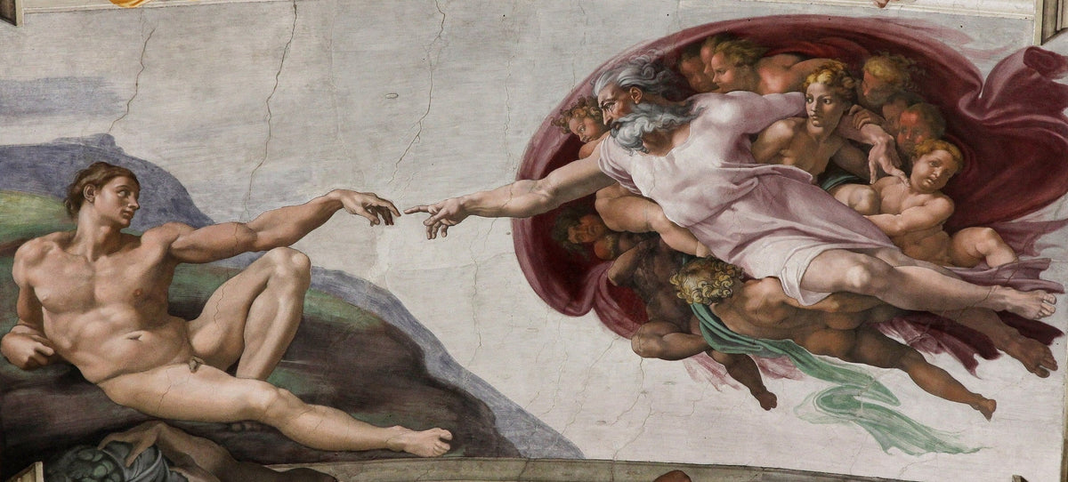 The Creation of Adam original artwork