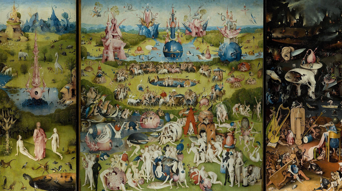 The Garden of Earthly Delights original artwork
