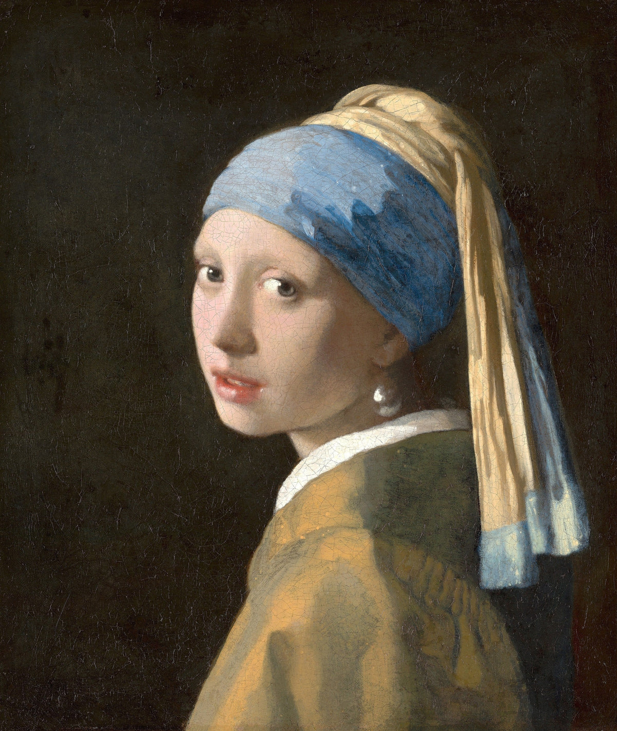 Girl with a Pearl Earring original artwork