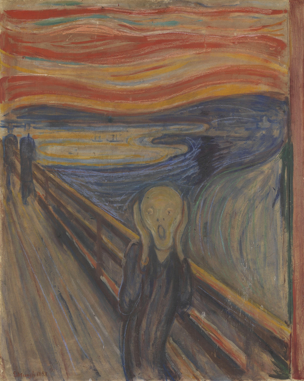 The Scream original artwork