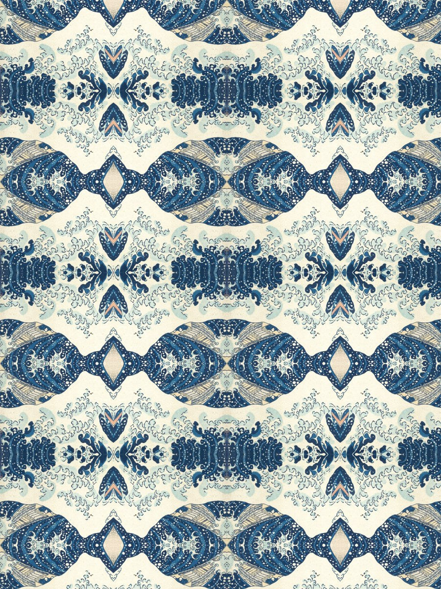 Great Wave Mirror Pattern (pattern artwork)