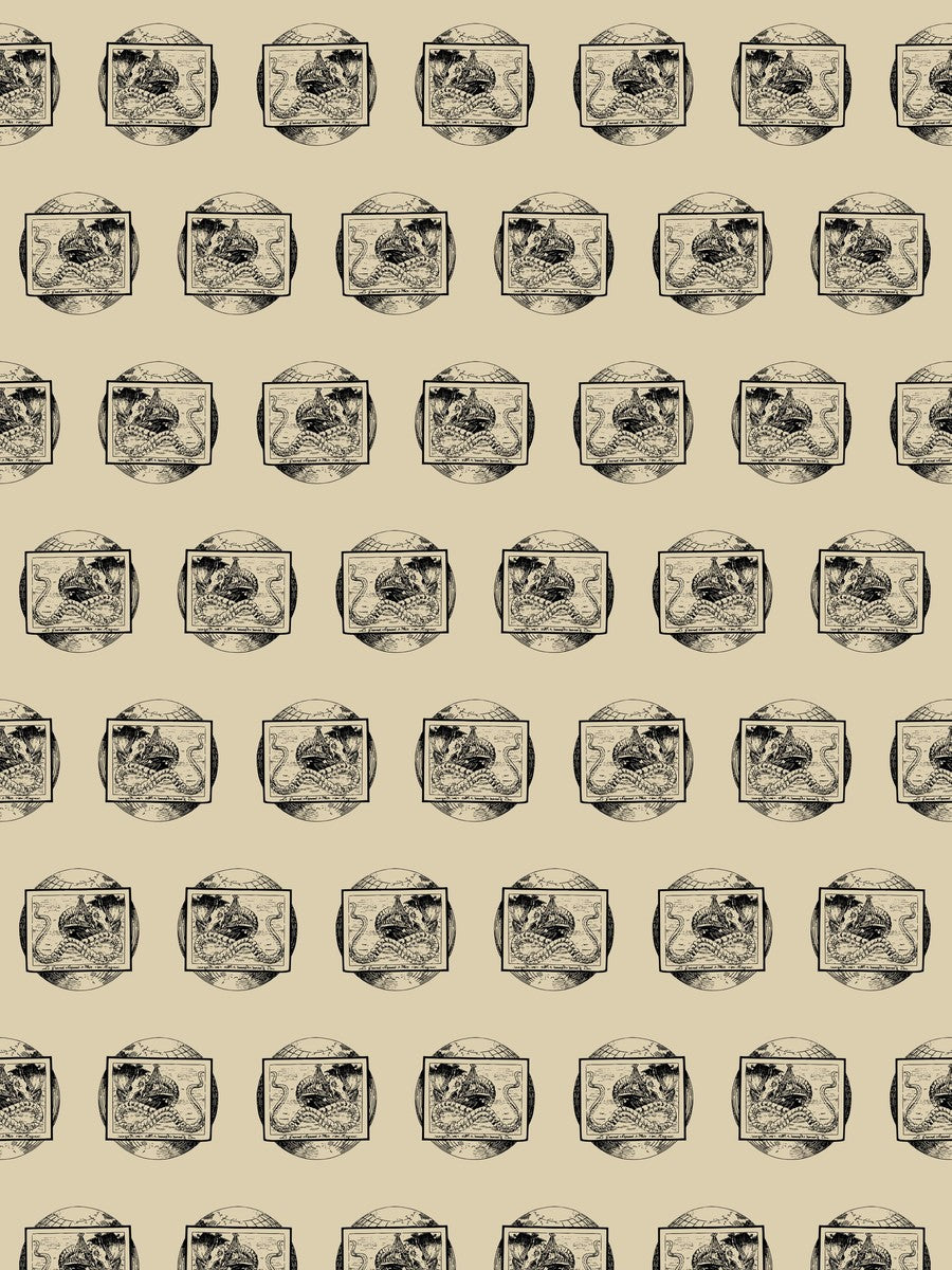 Sea Serpent Pattern (pattern artwork)