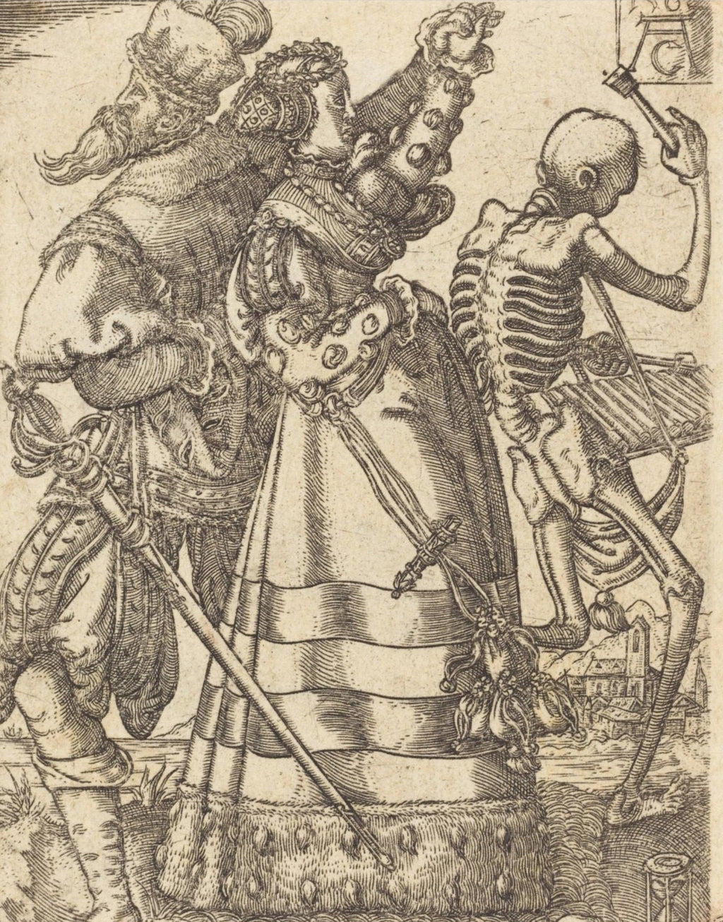 Allaert Claesz. 'Dance of Death II' Poster