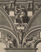 Giorgio Ghisi 'The Delphic Sibyl' Poster