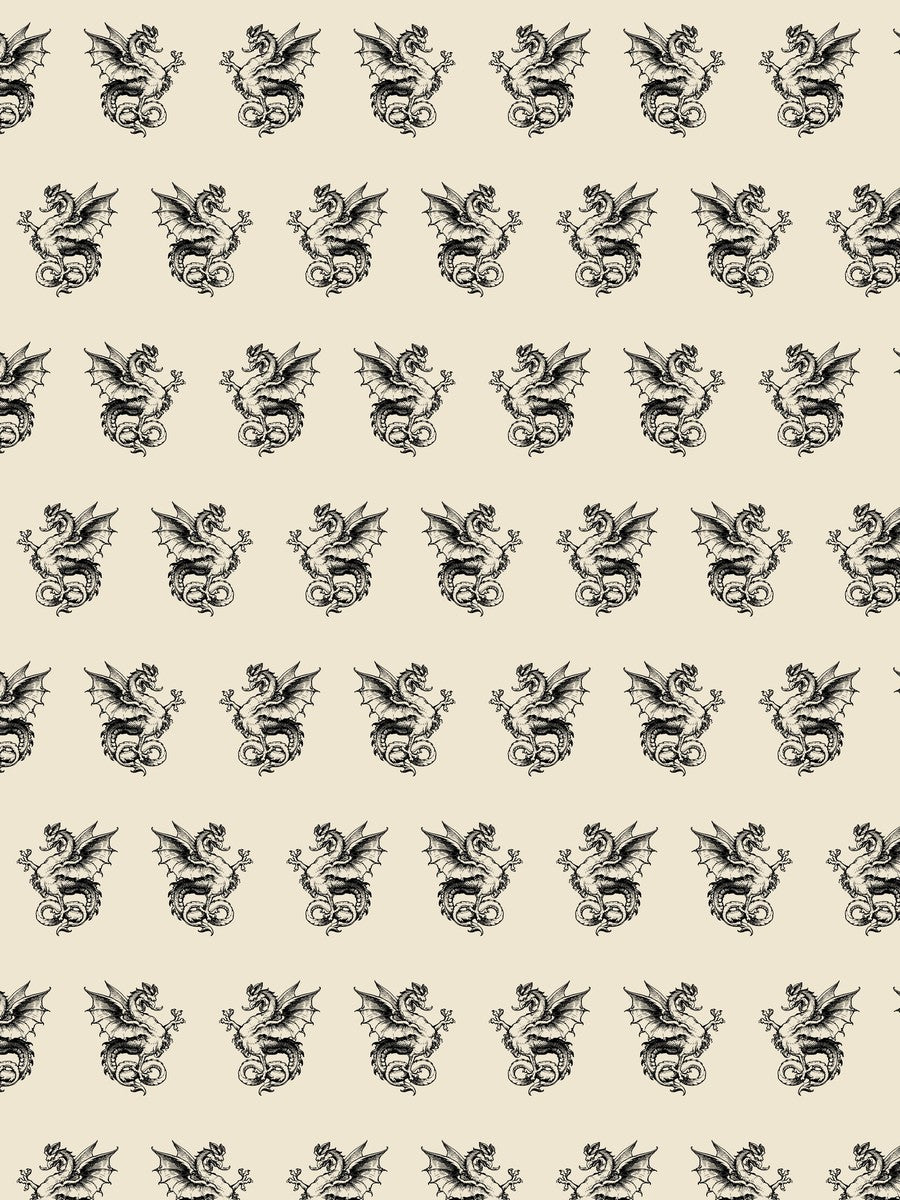 Vintage Dragon Pattern (pattern artwork)