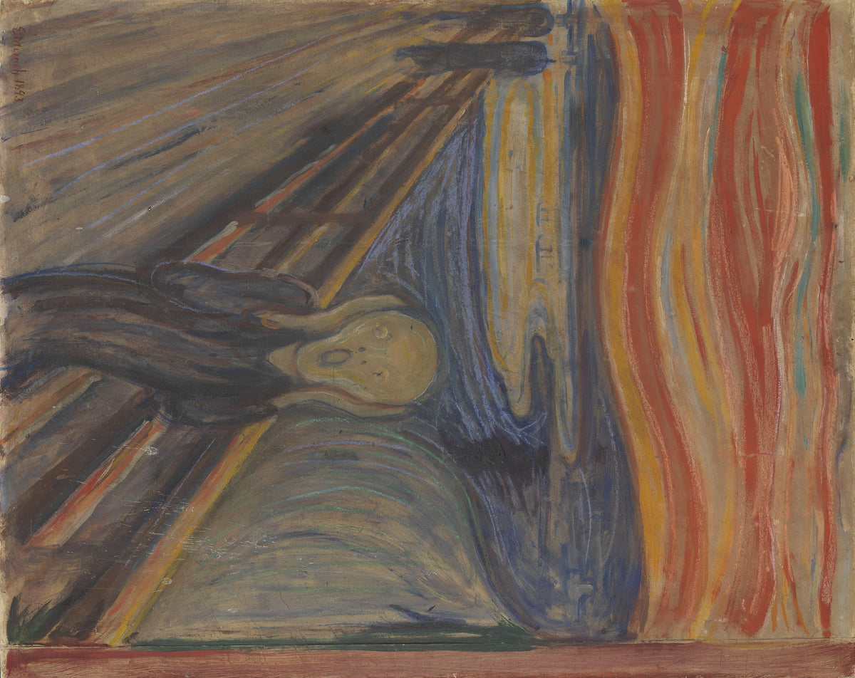 The Scream original artwork