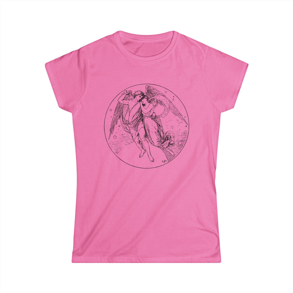 Eros and Psyche Tee in Azalea