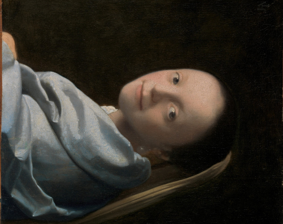 Study of a Young Woman original artwork