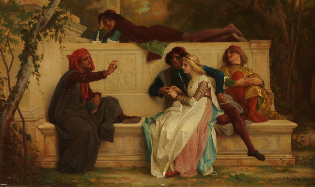 Florentine Poet original artwork