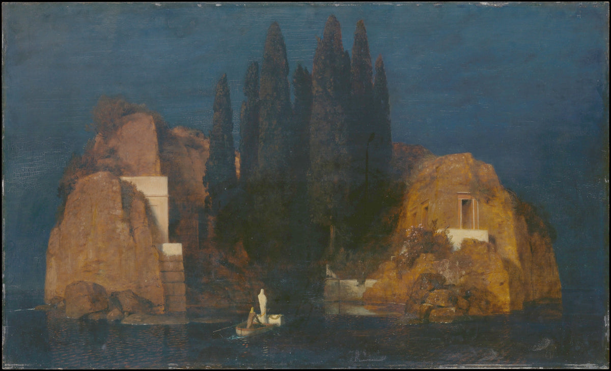 Island of the Dead original artwork