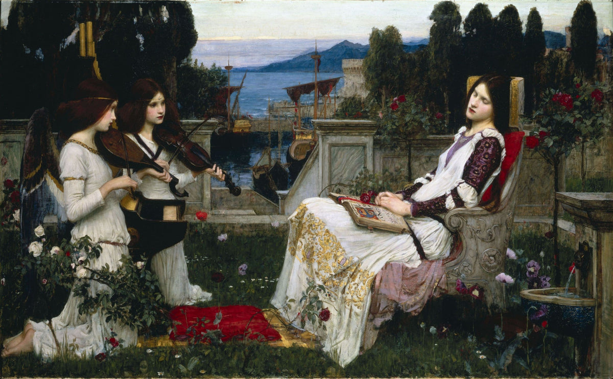 Saint Cecilia original artwork