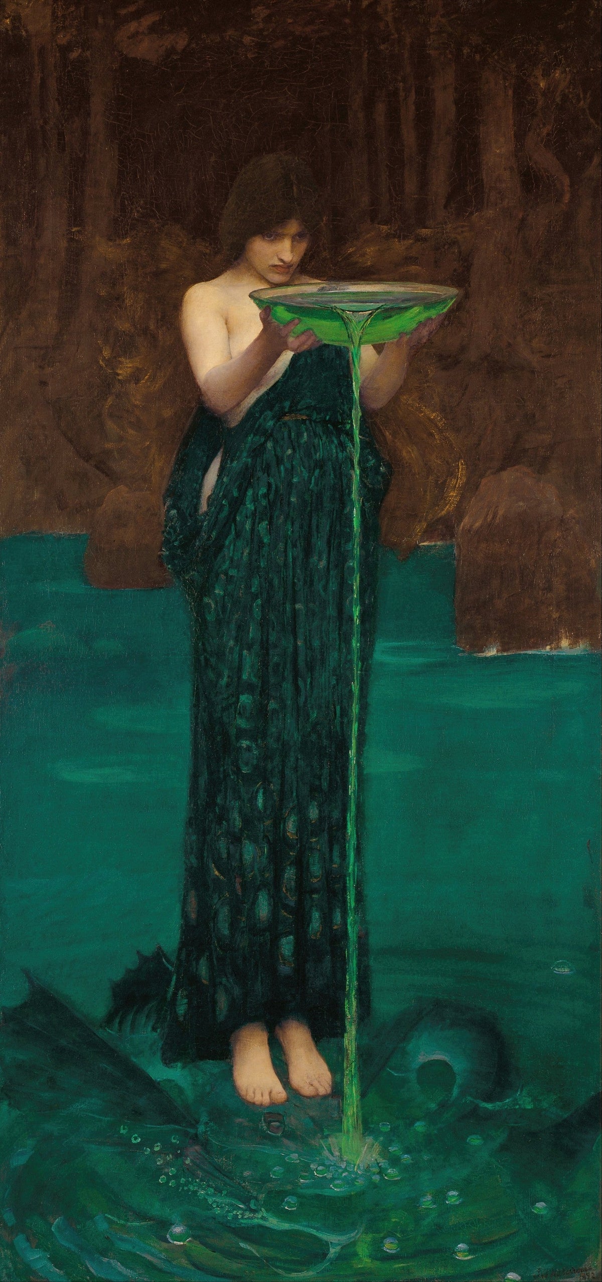 Circe Invidiosa original artwork