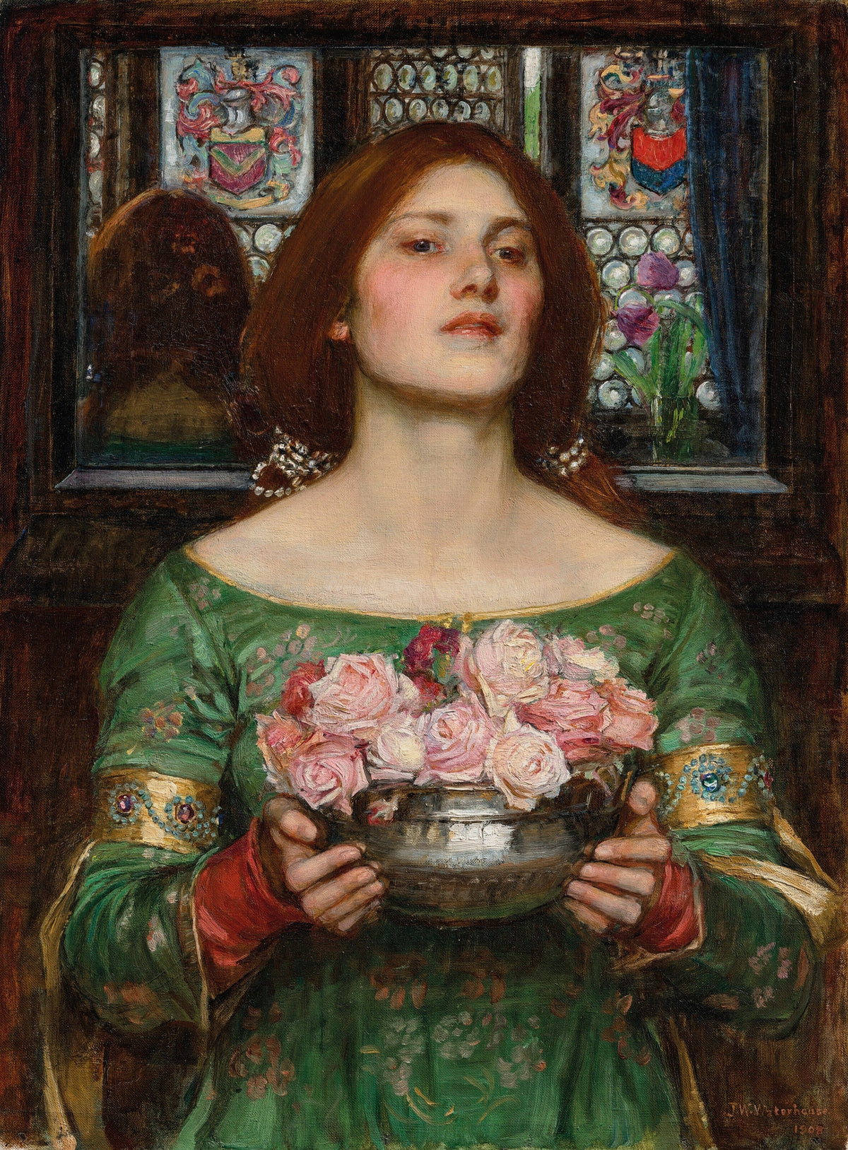 Gather Ye Rosebuds While Ye May original artwork